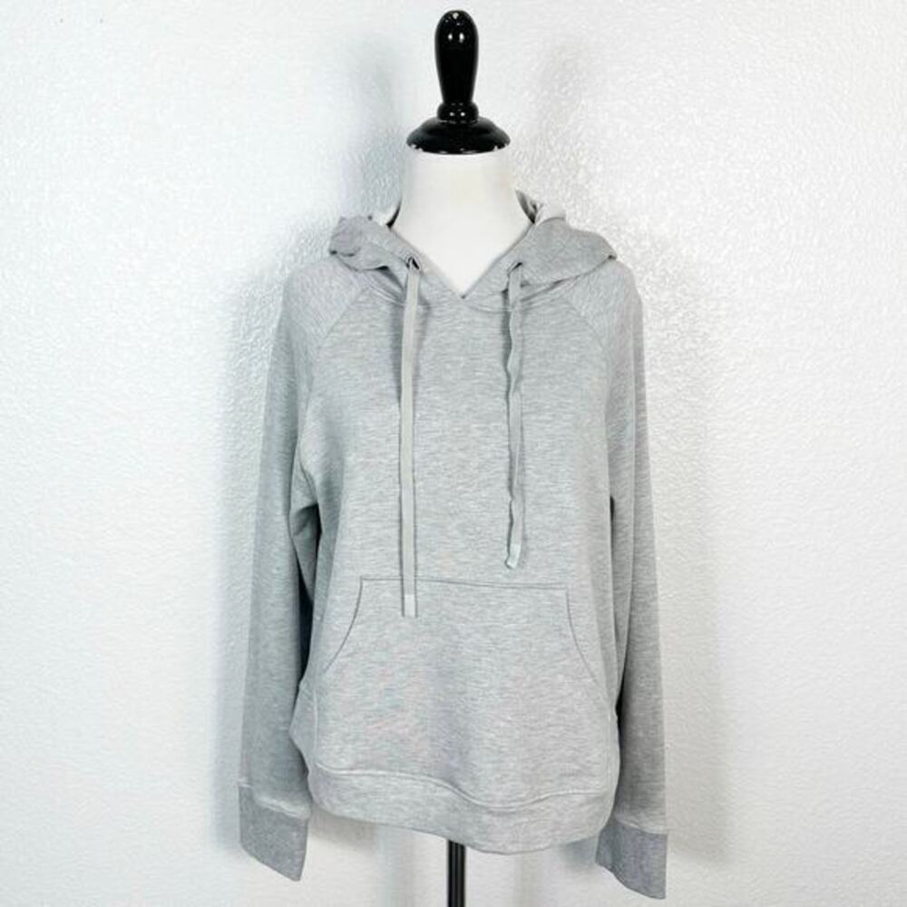 Aspen Dream NEW Womens Bamboo Cotton Blend Hoodie Hooded‎ Sweater in Gray M